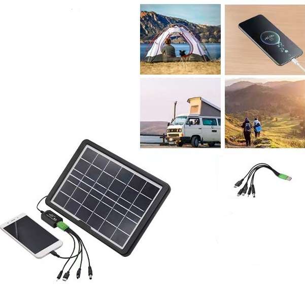 Oroku PowerOP-060 Solar Panel 8W With USB Port For Charging Small Electronics