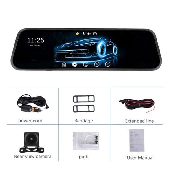 9.66 Starlight Night Vision Wifi Dash Camera
