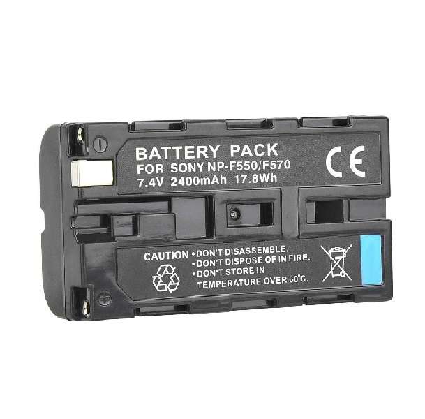 XF00077 F550 Camera Battery For Sony F550/F570 2400mah 7.4V