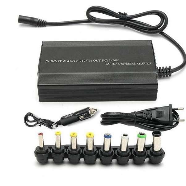 120W Universal Laptop Charger For Car &amp; Home Charging