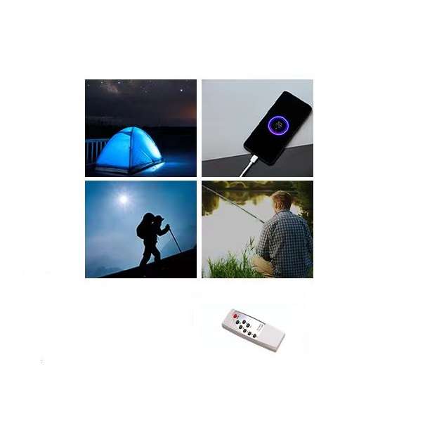 Oroku Power OP-030 Solar Powered Floodlight With Remote Control 30W