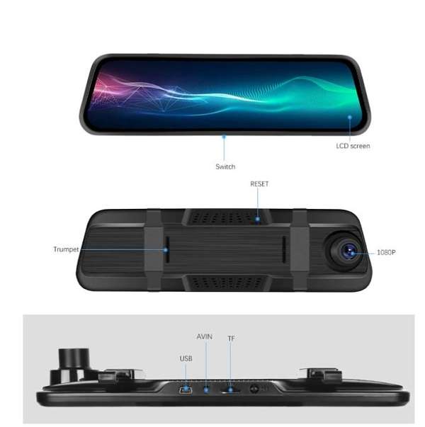 9.66 Starlight Night Vision Wifi Dash Camera