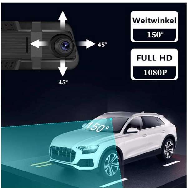 9.66 Starlight Night Vision Wifi Dash Camera