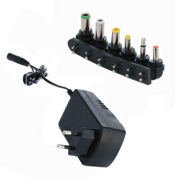 30W AC DC Universal Adapter Converter Power Supply 3,4.5,6,7.5,9,12V EU 3A