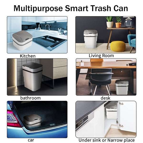 Aorlis AO-50091 Smart Sensor Foldable Bin