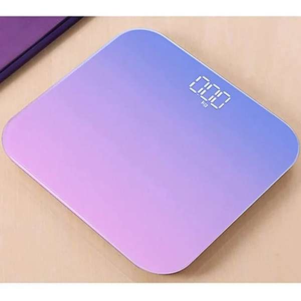 183487 Rechargeable Electronic Body Weight Scale with Digital Display