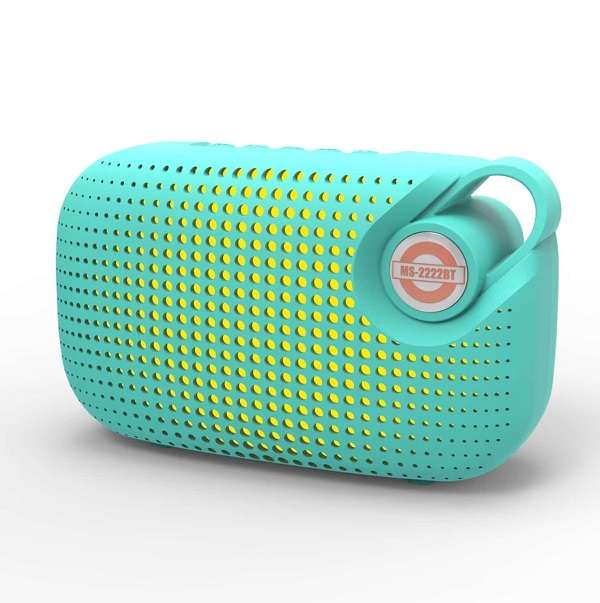 MS-2222BT Bluetooth Speaker With 5 Mode LED Light