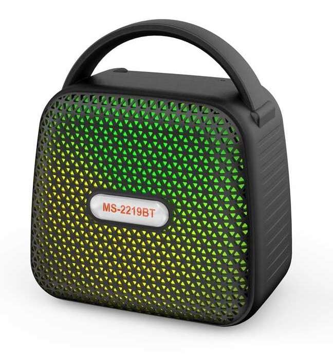 MS-2219BT Bluetooth Speaker With 5 Mode LED Light
