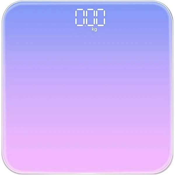 183487 Rechargeable Electronic Body Weight Scale with Digital Display