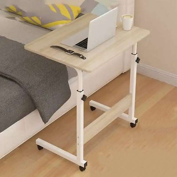 WS6040 Adjustable Height Trolley Bedside Laptop Table