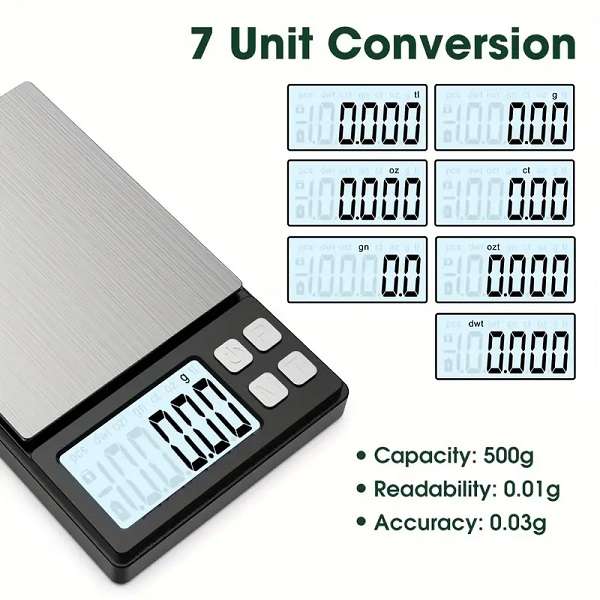 Aerbes AB-C03 Portable Jewellery Scale 200g/0.01g