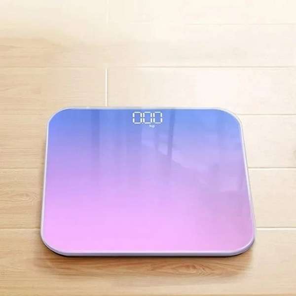 183487 Rechargeable Electronic Body Weight Scale with Digital Display