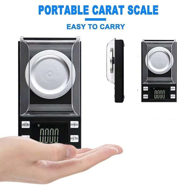 Aerbes AB-C05 Mini Portable 100g/0.01g Jewellery Scale LCD Display