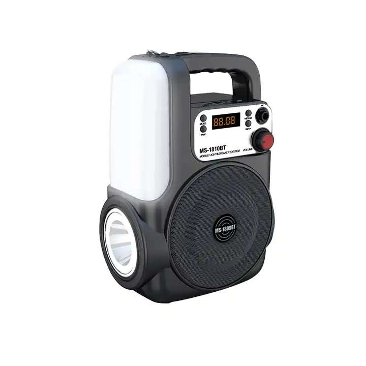 MS-1810BT RGB Multimedia Bluetooth Speaker With USB/SD/FM Radio