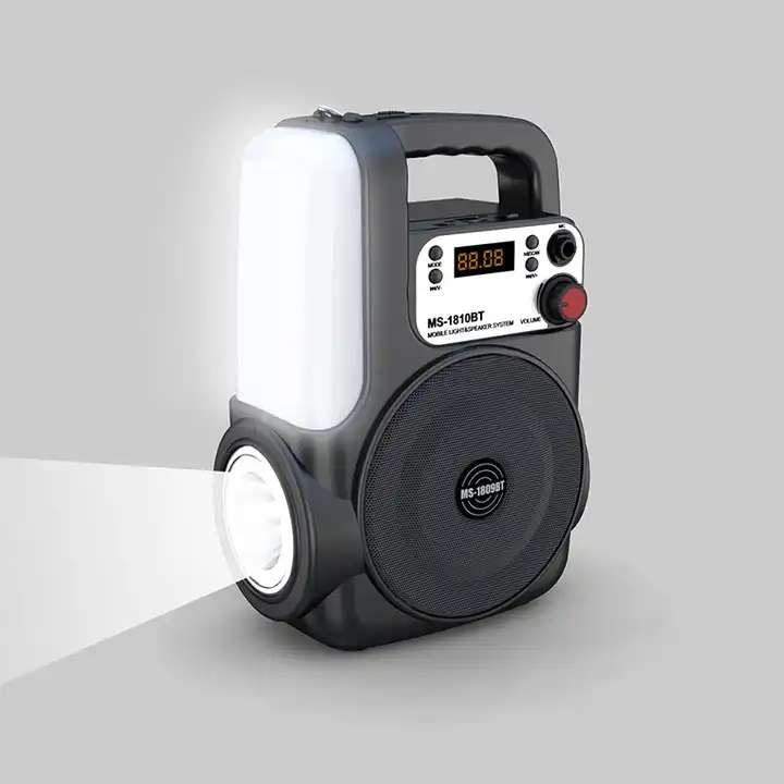 MS-1810BT RGB Multimedia Bluetooth Speaker With USB/SD/FM Radio