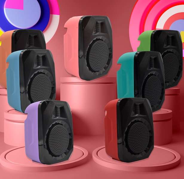 AB-D396 Bluetooth Speaker With 5 Mode LED Light MS-3604BT