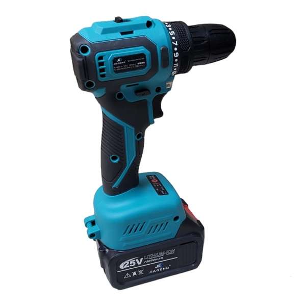 JG20375123 Electric Drill And Angle Grinder Tool Set With Two 25V Batteries