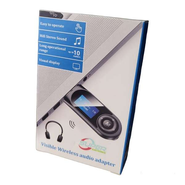 T11 Wireless Bluetooth Receiver &amp; Transmitter with Display