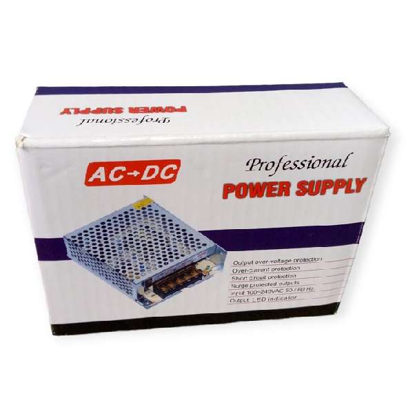 12V 5A Mini Power Supply with Circuit Protection