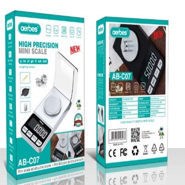 Aerbes AB-C07 Jewellery Scale 50g/0.01g