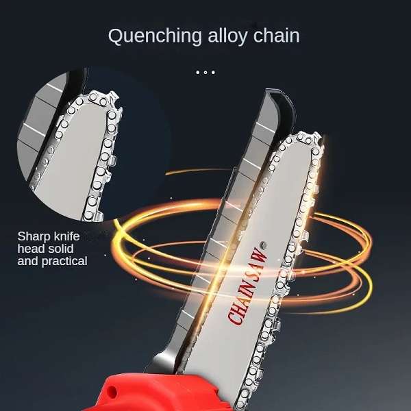 Jiageng JG20375057 Cordless Chainsaw With 2 x 25V 7500mah Battery