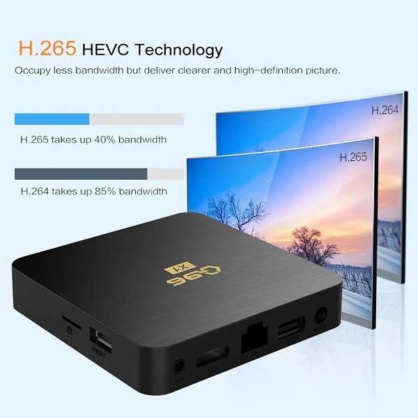 Q96 X1 Ultra HD TV Box 2GB RAM + 16gb ROM 5G Compatible