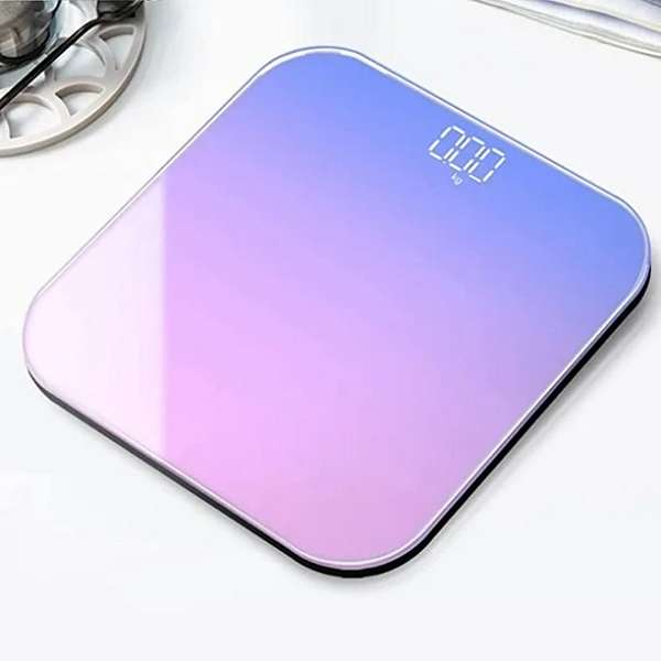 183487 Rechargeable Electronic Body Weight Scale with Digital Display