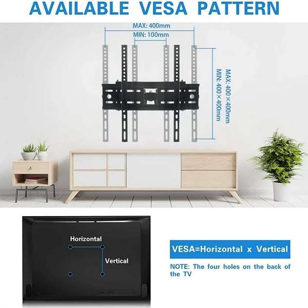 NS-814 Full Motion TV Bracket Wall Mount 26"-55"