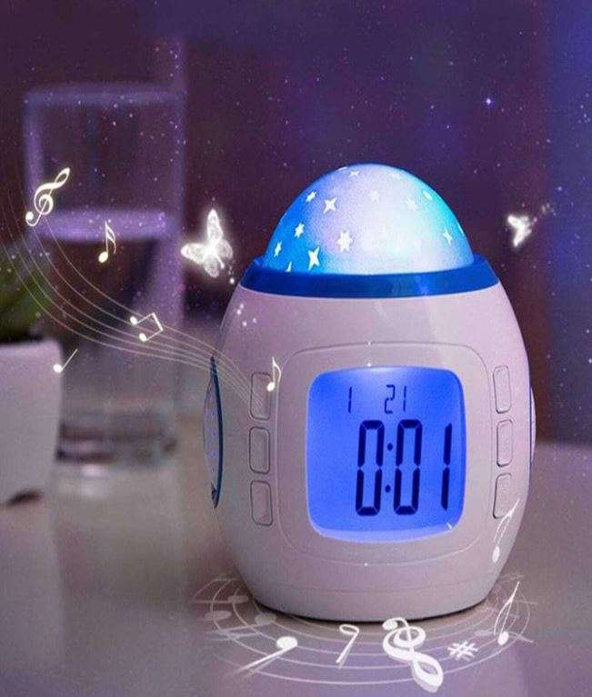1038 Starry Projection Alarm Clock