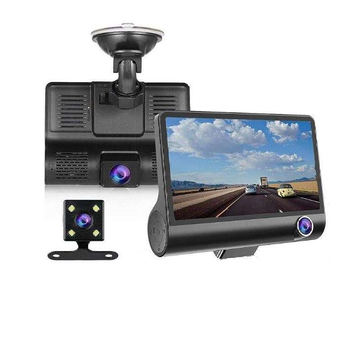 JG-X001 WDR 3 Camera in 1 Dashboard Camera