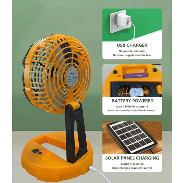 Aerbes AB-FSD03 Mini Desktop Fan 8"
