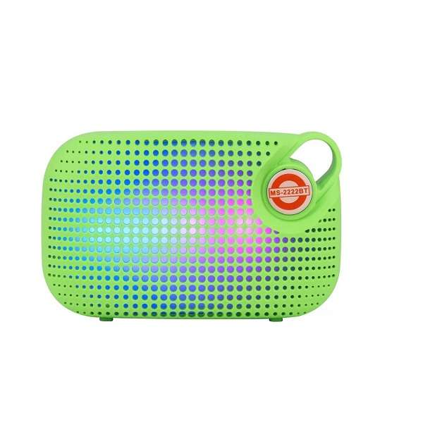 MS-2222BT Bluetooth Speaker With 5 Mode LED Light