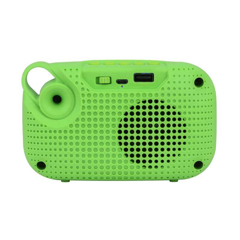MS-2222BT Bluetooth Speaker With 5 Mode LED Light