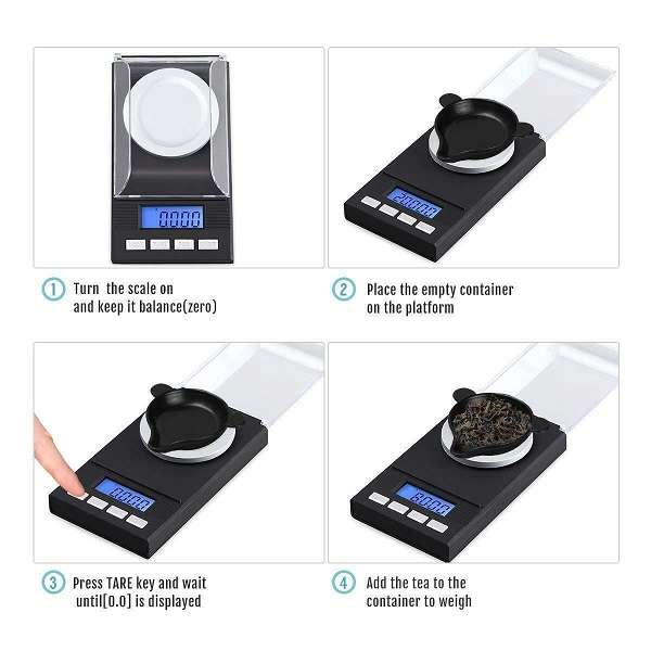 Aerbes AB-C06  Jewellery Scale LCD Display 4.5 Digits 100g/0.01g