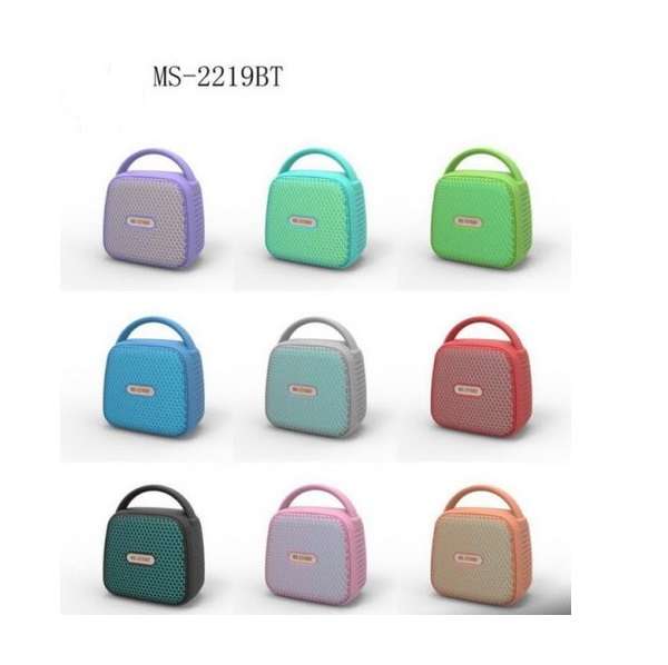MS-2219BT Bluetooth Speaker With 5 Mode LED Light