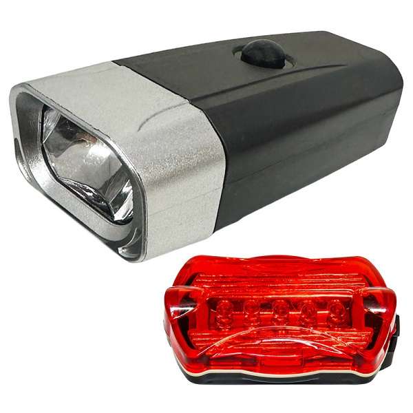QX-T0608 Bicycle LED Flashlight And Tail Light