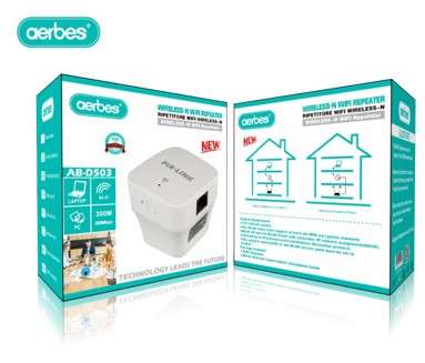 Aerbes AB-D503 Network Extender Repeater 300mbps Pix-Link