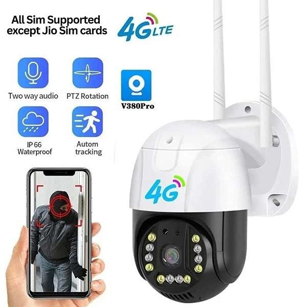 C15X-4G Camera With V380 Pro App 4G