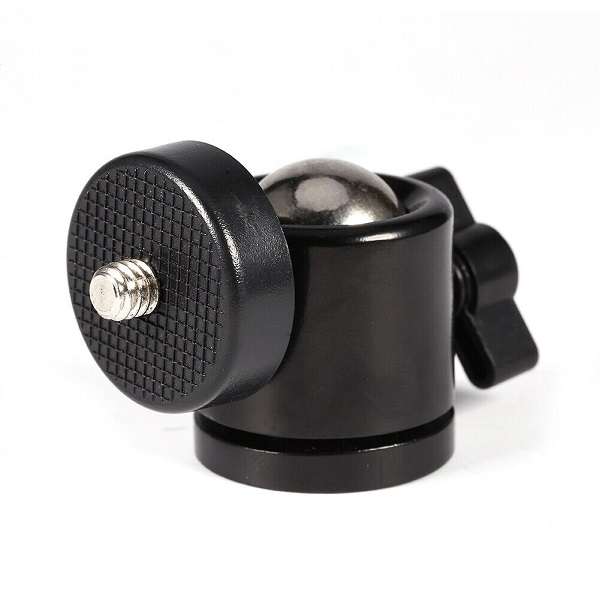 1/4" Screw Swivel Ball Head Tripod Mount 360° Rotation
