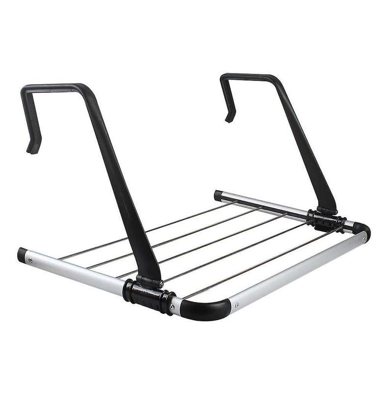 XF0886 Stainless Steel Hook Drying Rack, 5 Lines