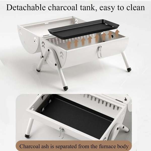 SYF-031 Portable Double Sided Braai Grill &amp; Roast Oven