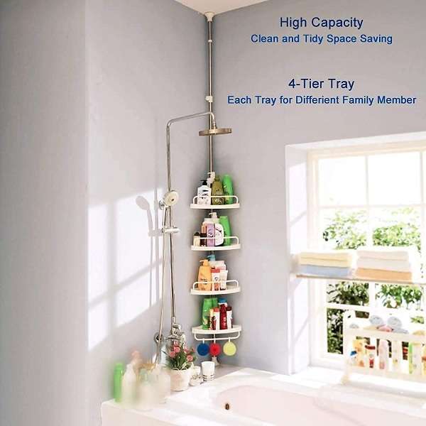 XF0866 TW-206 Multi Corner Bathroom Shelf