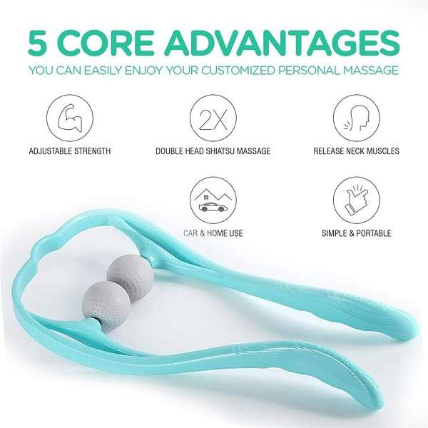 183433 Handheld Neck Shoulder Massager