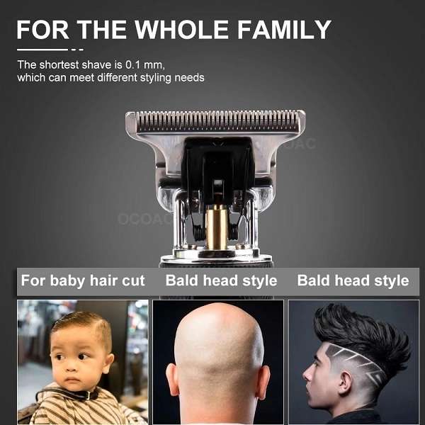 T9-LED Portable Hair Trimmer With LED Display