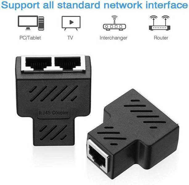SE- L162 RJ45 Splitter Pack Of 50