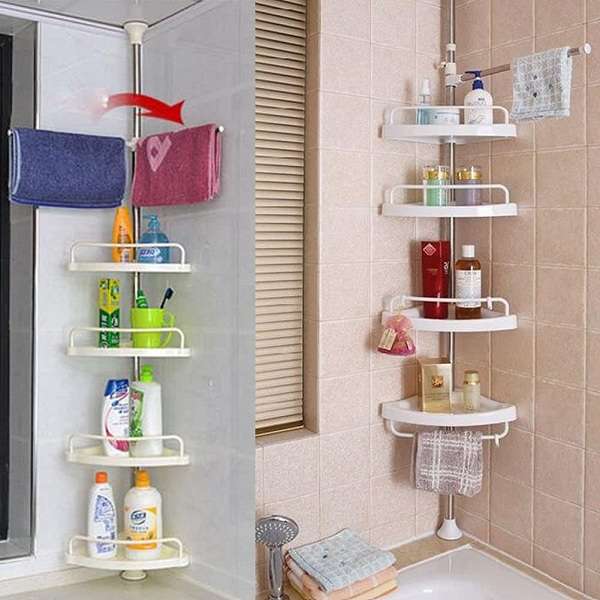 XF0866 TW-206 Multi Corner Bathroom Shelf