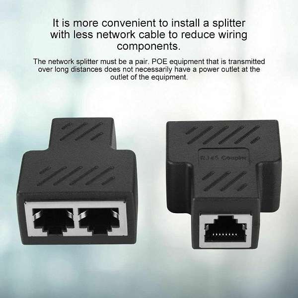 SE- L162 RJ45 Splitter Pack Of 50