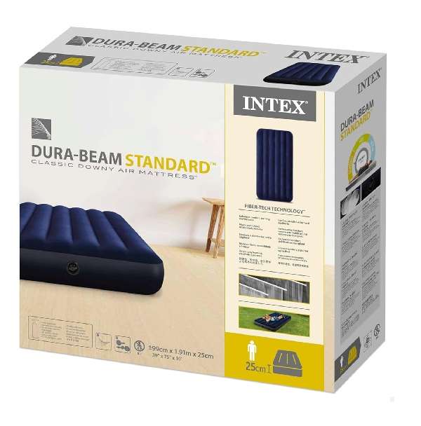 Intex JG20375670 Dura-Beam Standard Classic Downy Air Mattress