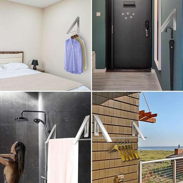 XF0881 Hidden Clothes Hanger Rack