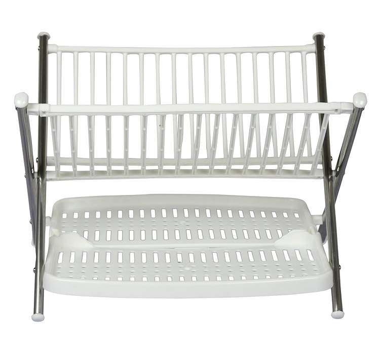 XF0888 Two Layer Foldable Kitchen Rack
